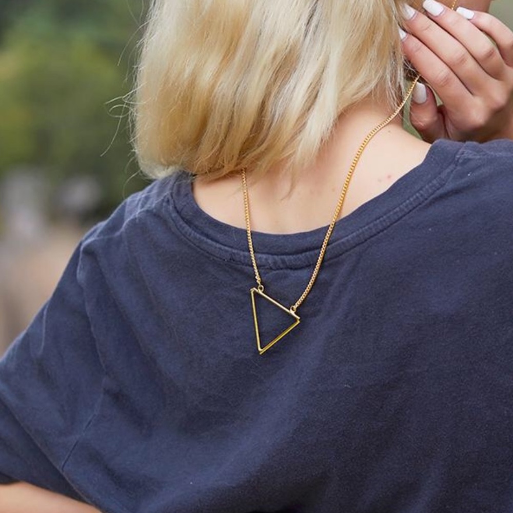Tri- Peace Necklace Sunglass Chain